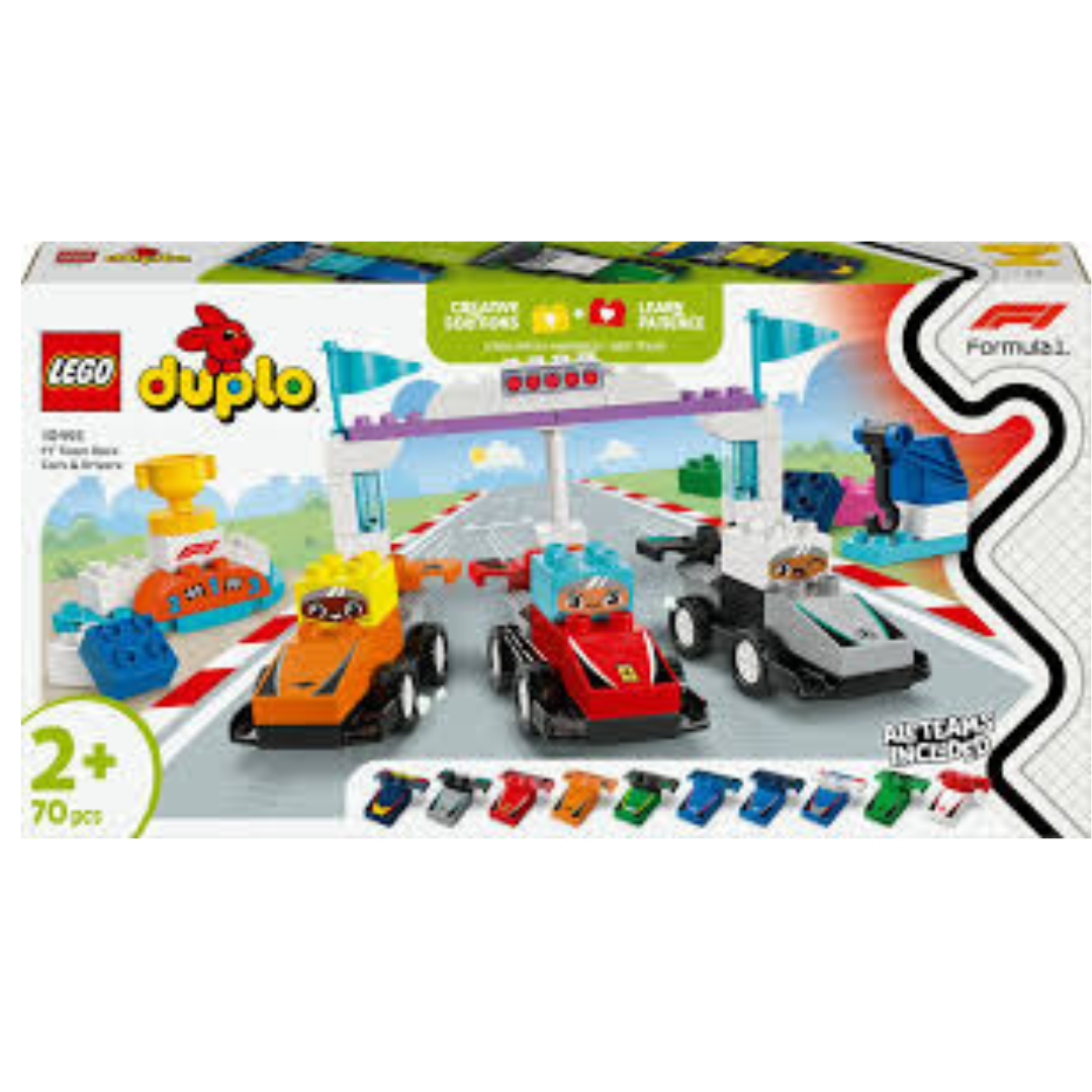 LEGO DUPLO Town: F1® Team Race Cars & Drivers