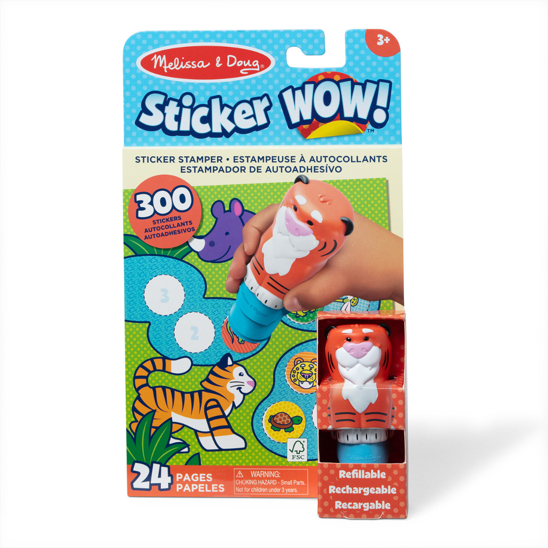 Sticker Wow Tiger