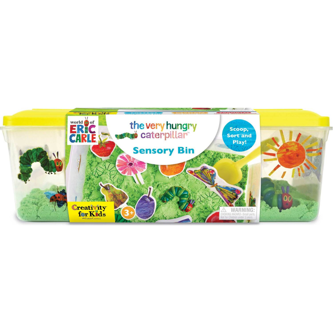The Very Hungry Caterpillar Sensory Bin