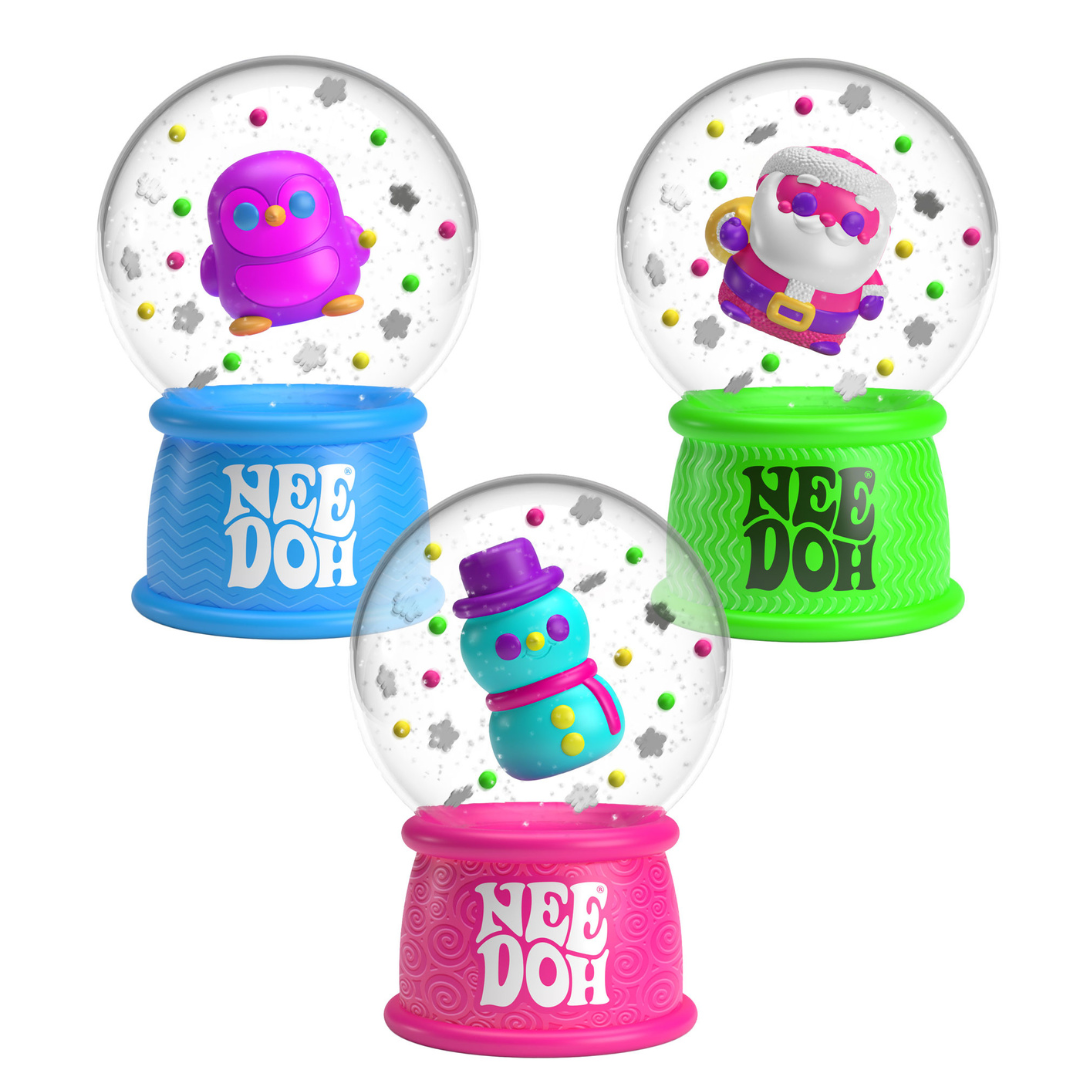 NeeDoh Snow Globe (assorted styles)