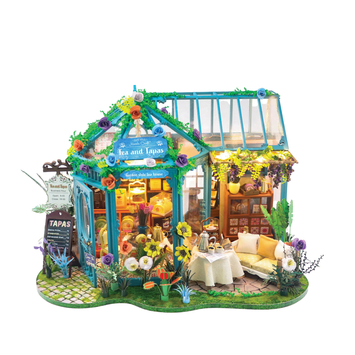 Tea and Tapas DIY Miniature Kit