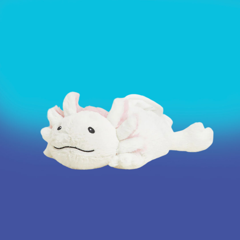 Axolotl White Warmies Plush
