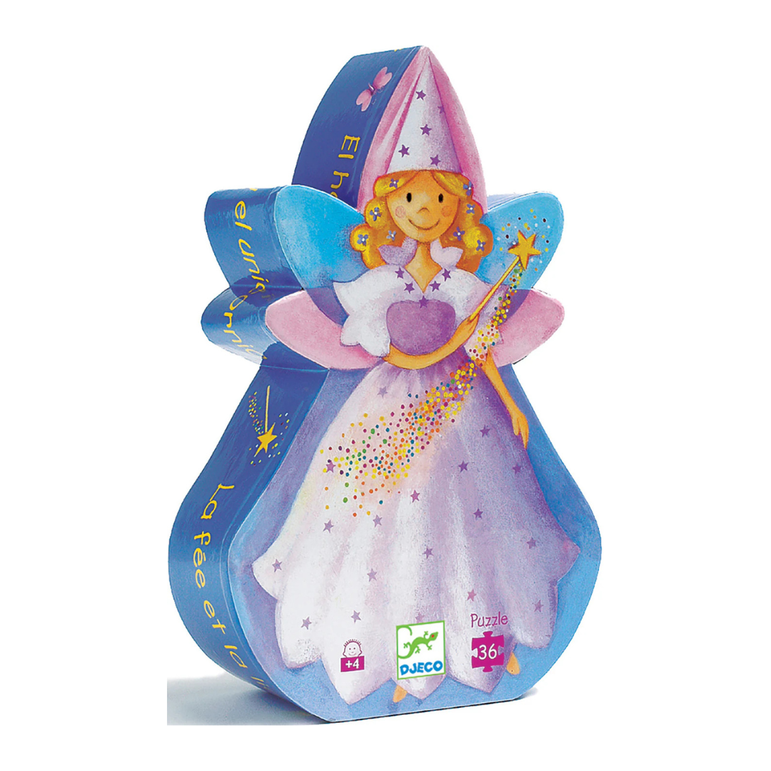 Silhouette Puzzles The Fairy And The Unicorn - 36pcs