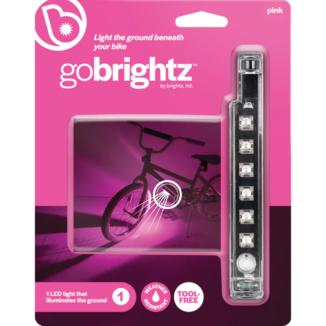 Gobrightz Pink Led Bicycle Light Bar