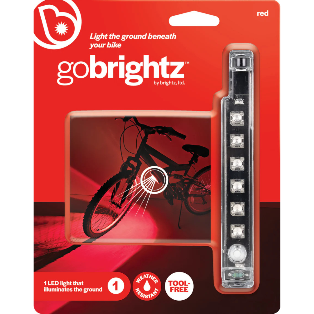 Gobrightz Red Led Bicycle Light Bar