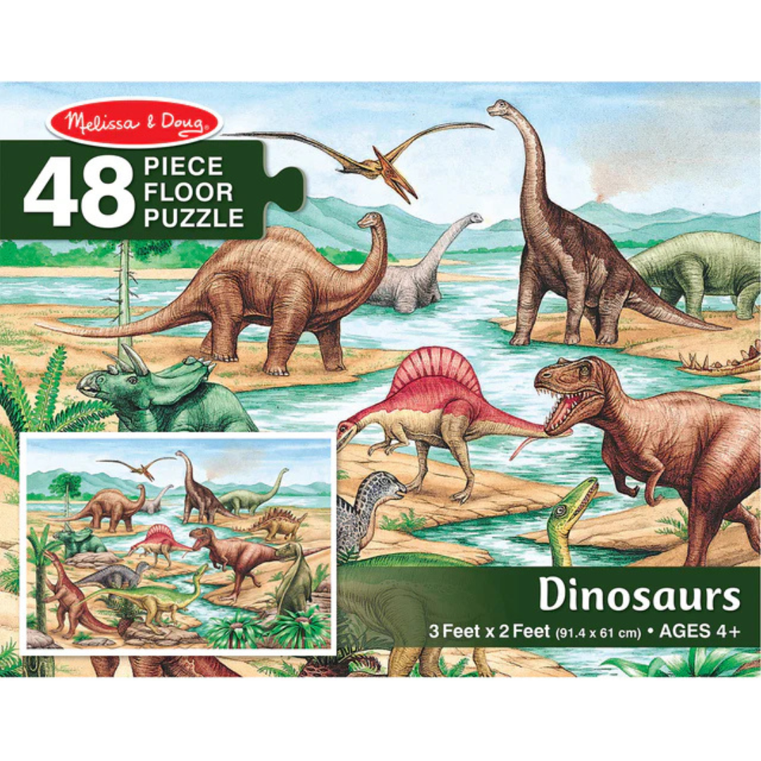 Floor Puzzle Dinosaurs XL Puzzle 48 PC