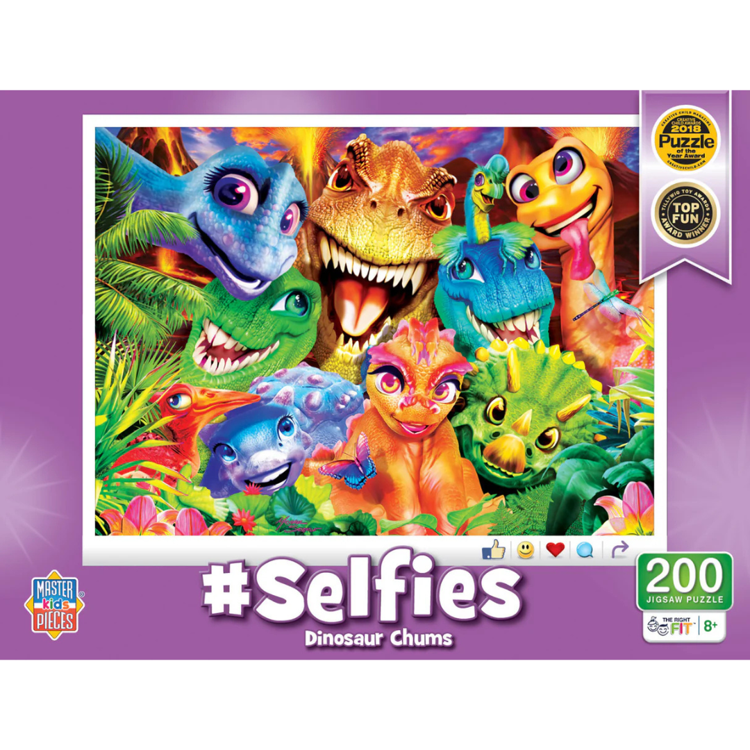 Selfies - Dinosaur Chums 200 Piece Puzzle