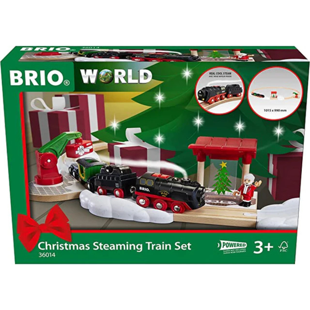 Christmas Steaming Train Set