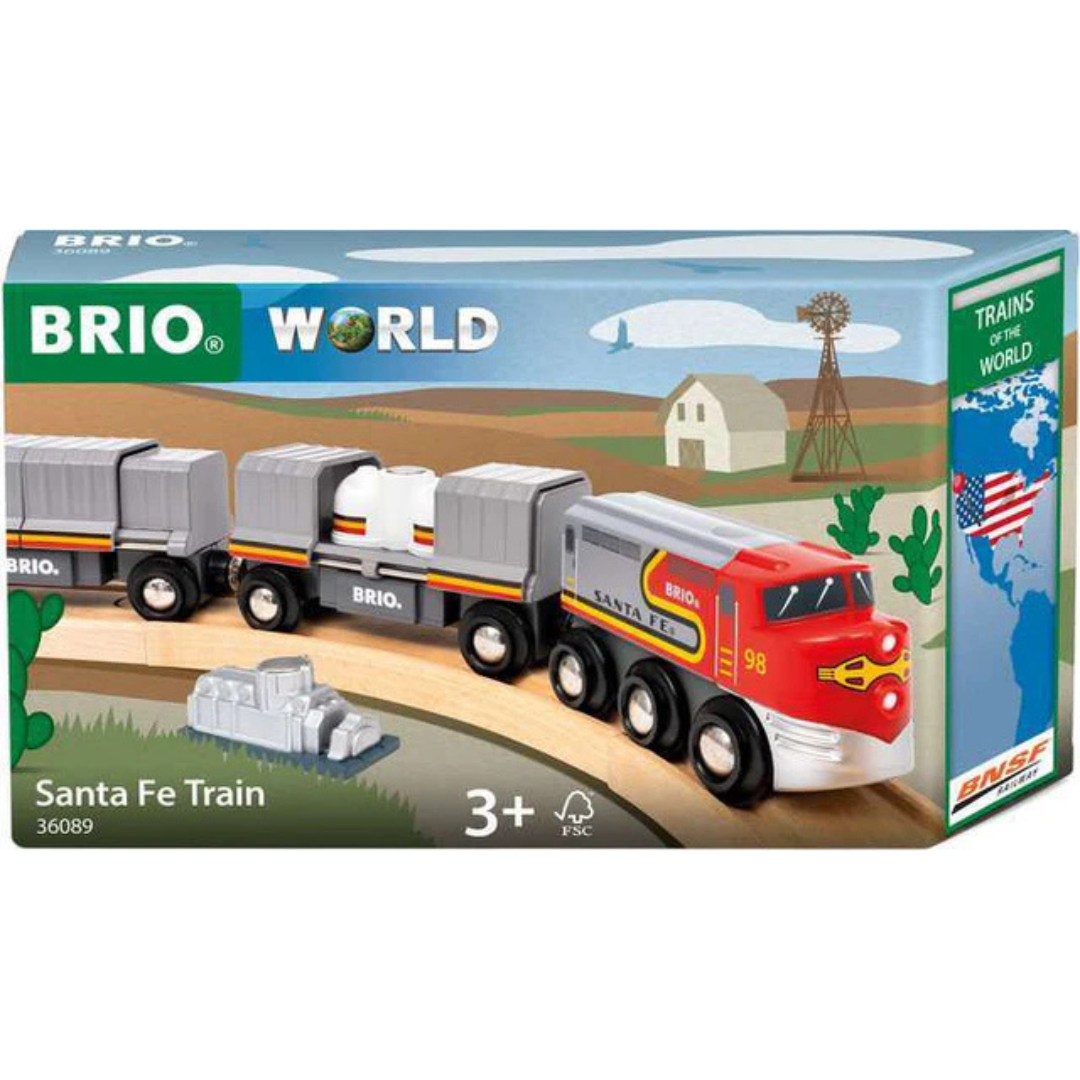 Trains of the World – Santa Fe Train US