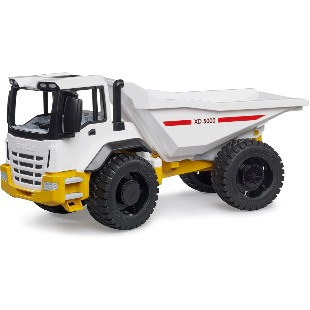 Bruder Dump Truck Yellow/White