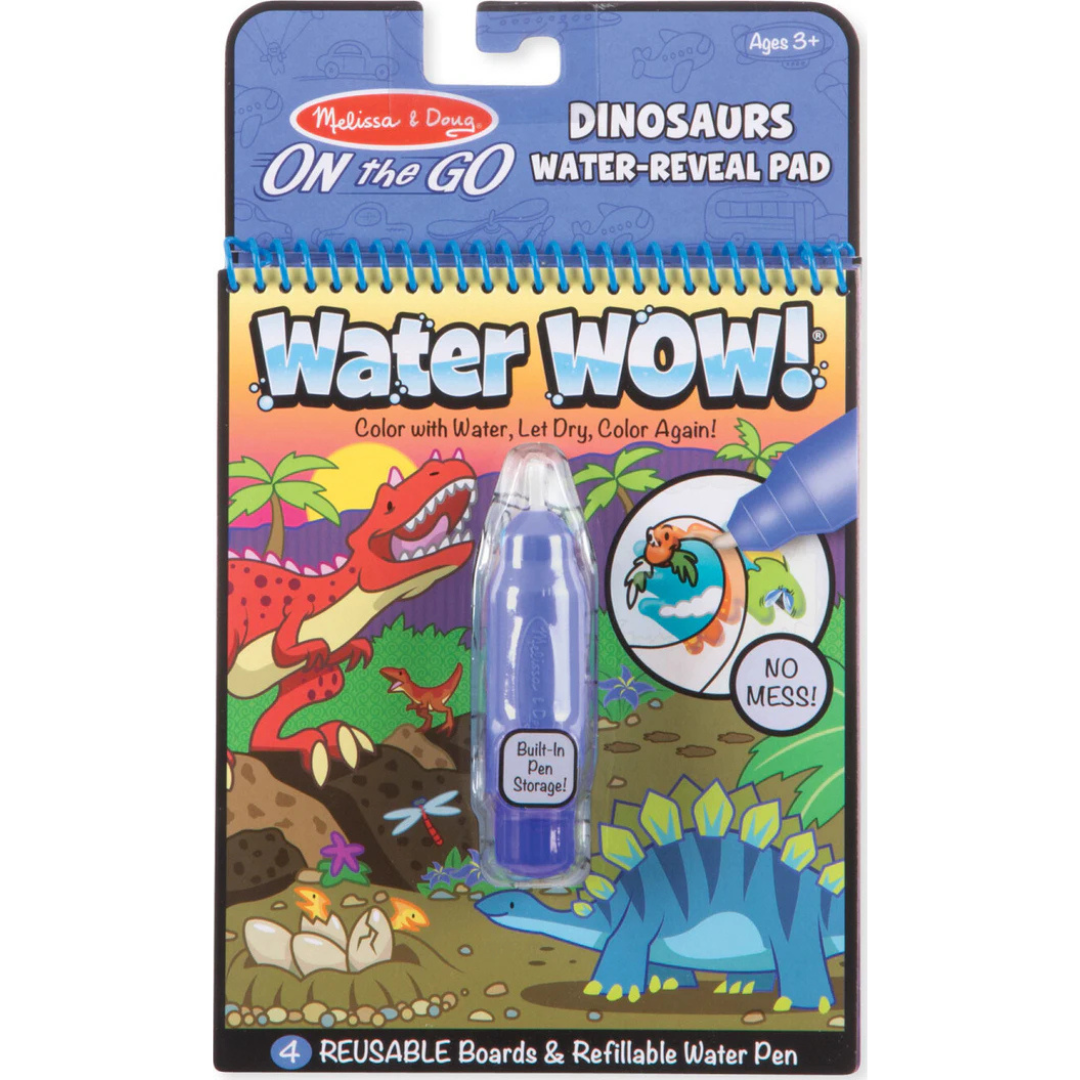 Water Wow! Dinosaurs Water-Reveal Pad - On the Go Travel Activity