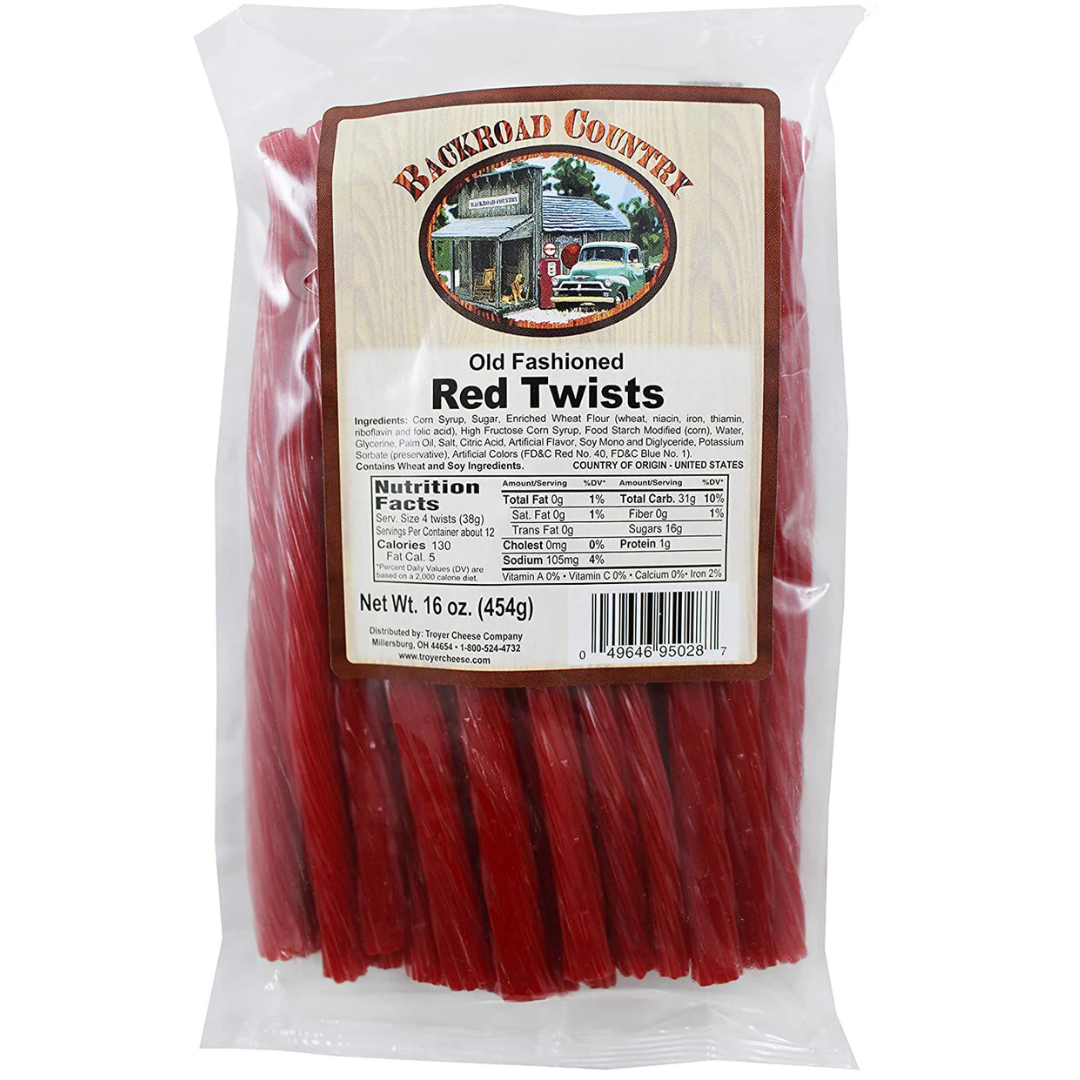 Cherry Licorice Twists