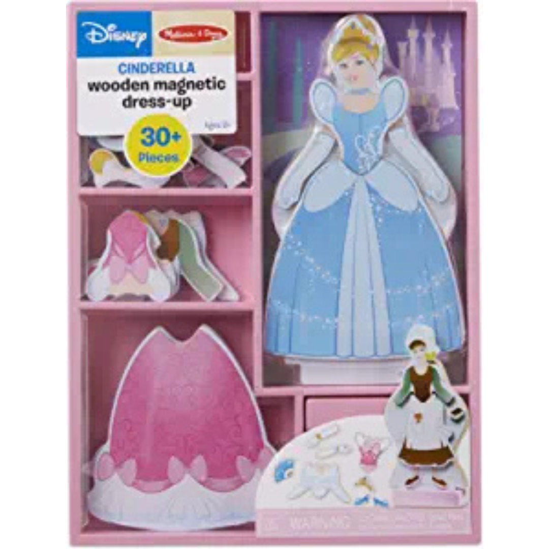 Cinderella Wooden Magnetic Dress Up
