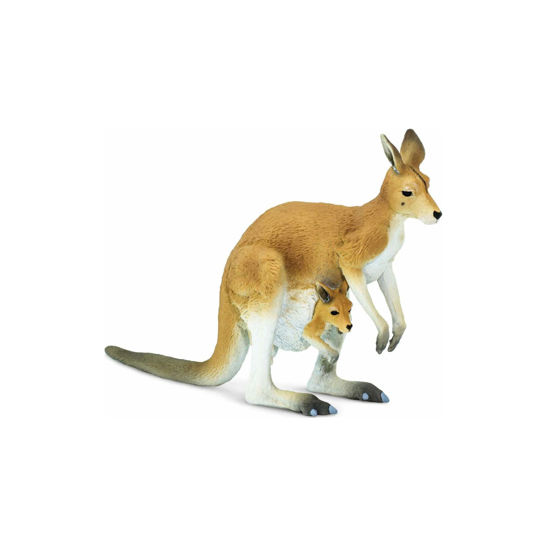 Kangaroo with Joey Toy