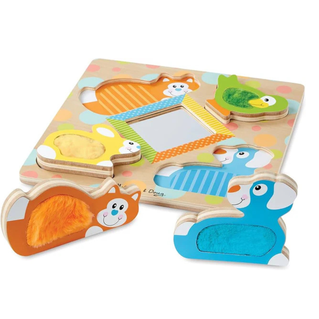 touch & feel puzzle pets