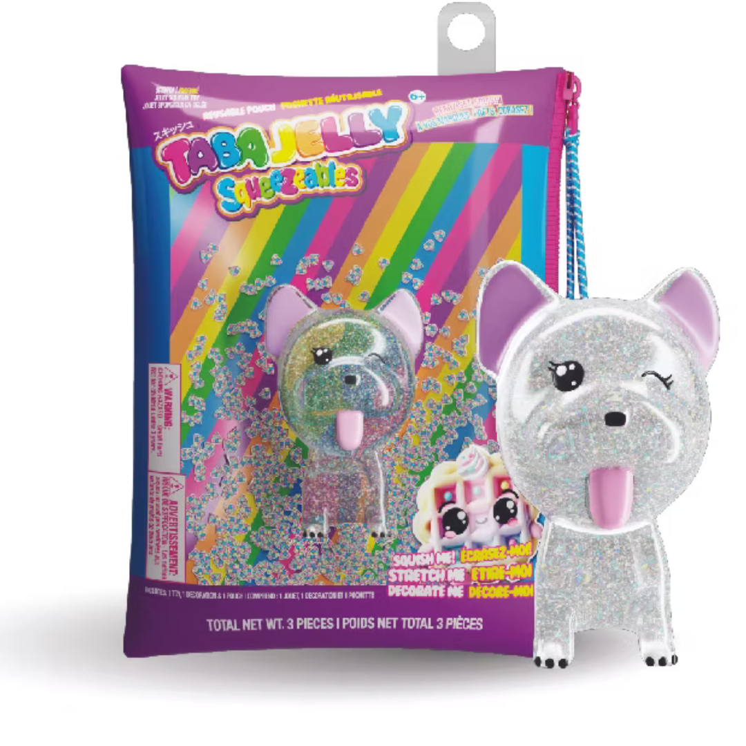 Tabe Jelly Squeezeables Just Right Clear Dog