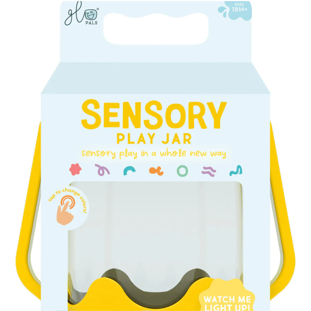 Sensory Play Jar Yellow