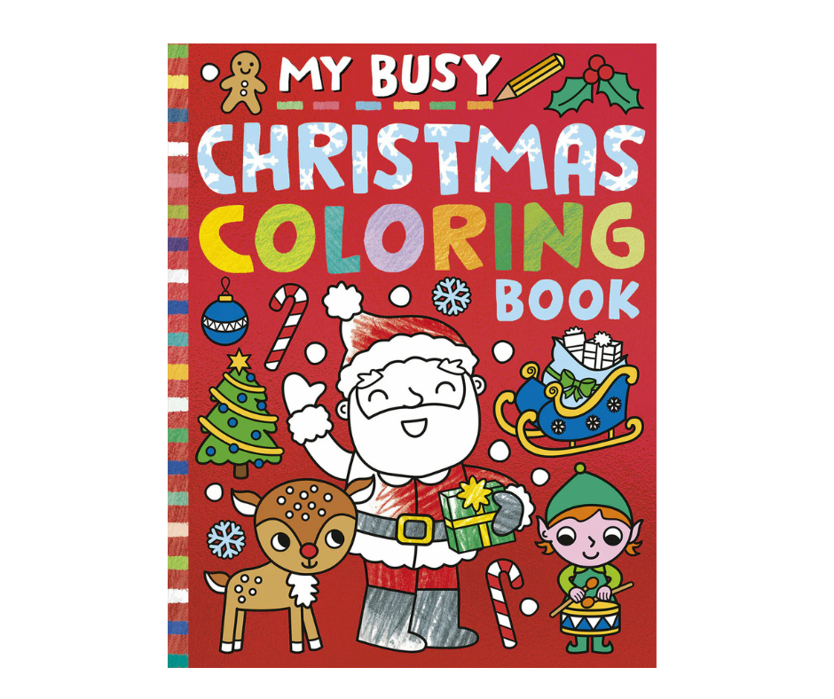 My Busy Christmas Coloring Book
