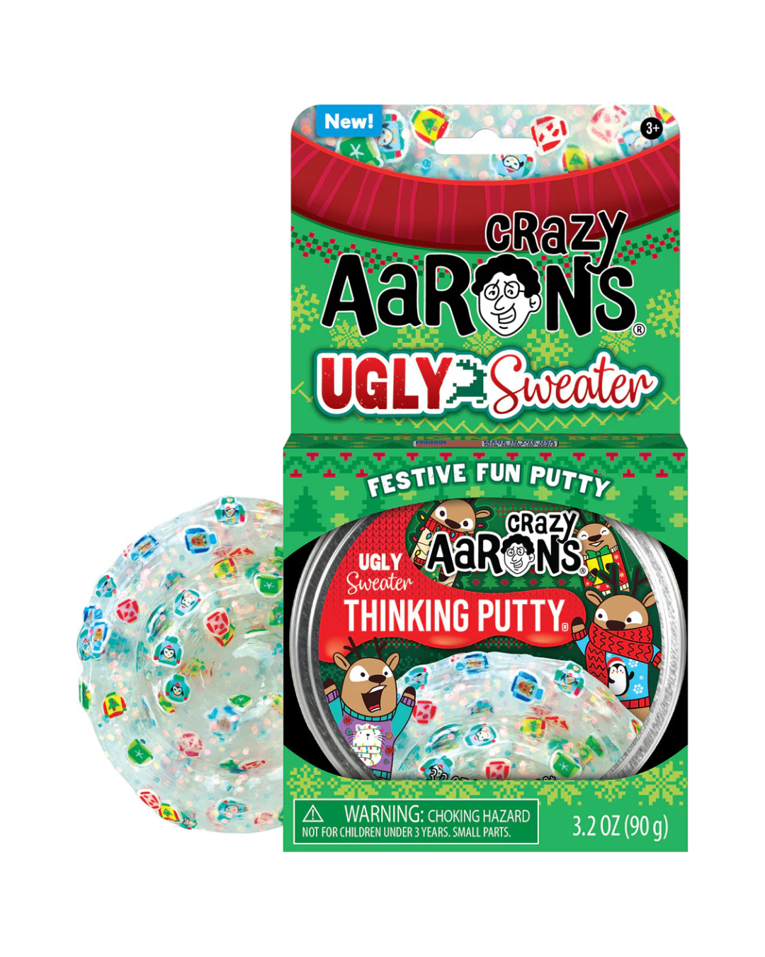 Ugly Sweater Thinking Putty