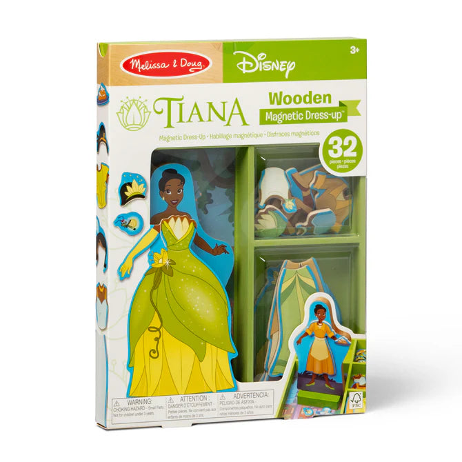Disney Tiana Wooden Magnetic Dress Up
