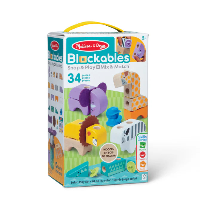 Blockables Safari Play Set