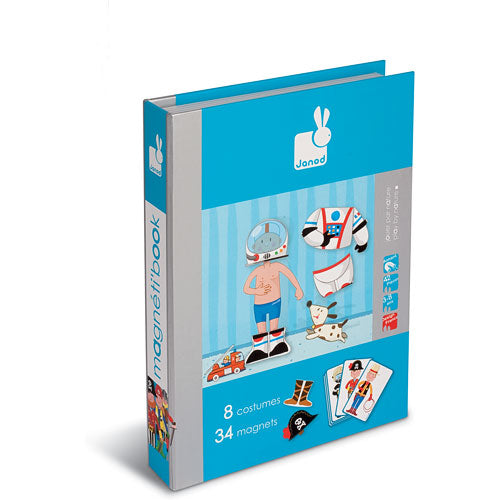 Janod Magnetibook Boy's Outfits