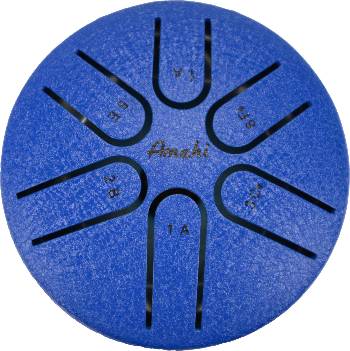 3" Steel Tongue Drum Blue