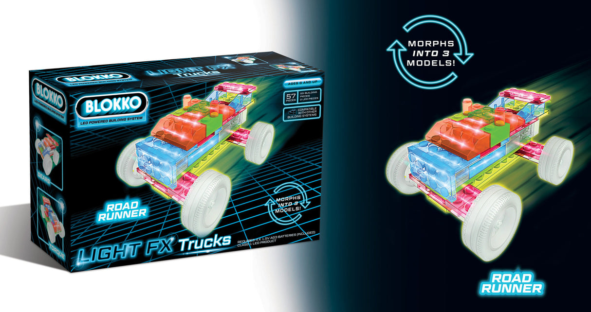 3 In 1 Light FX Trucks