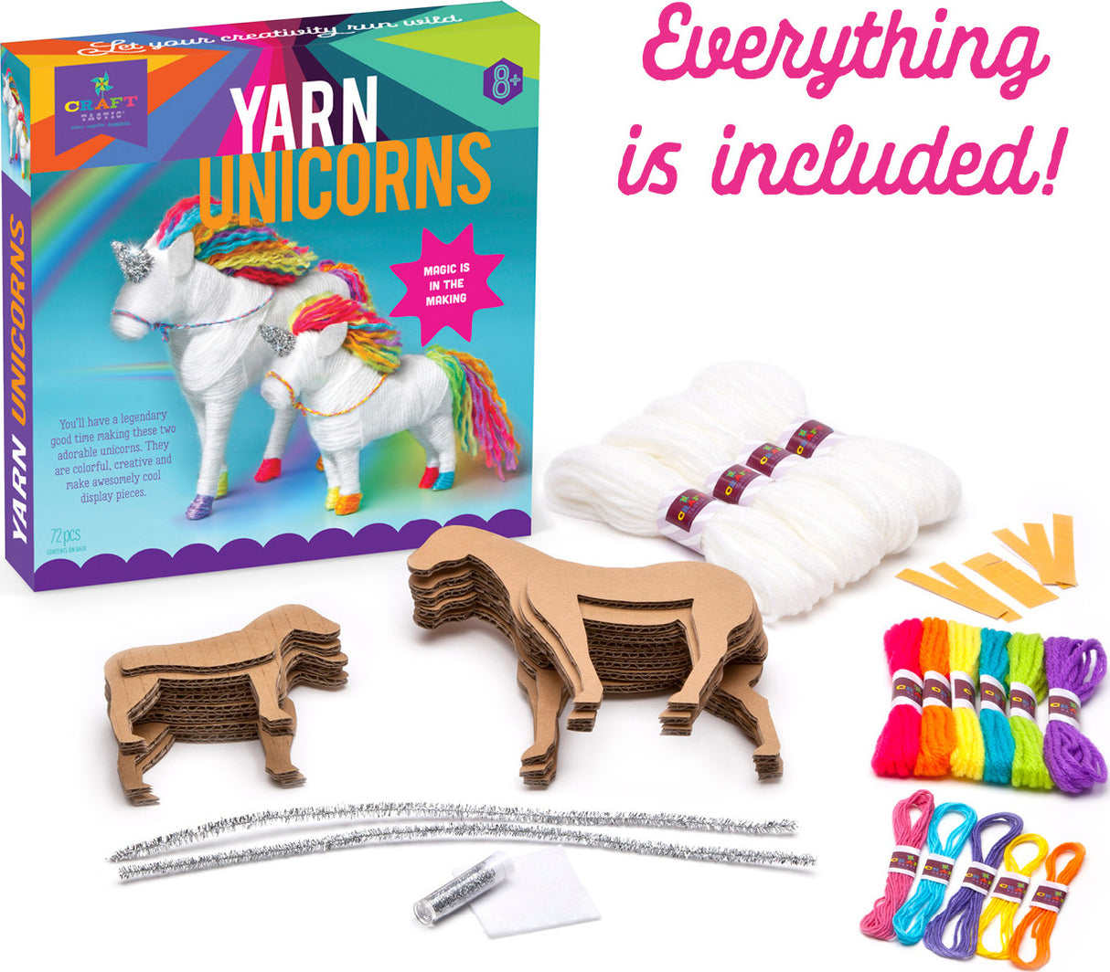 Craft-tastic Yarn Unicorns Kit