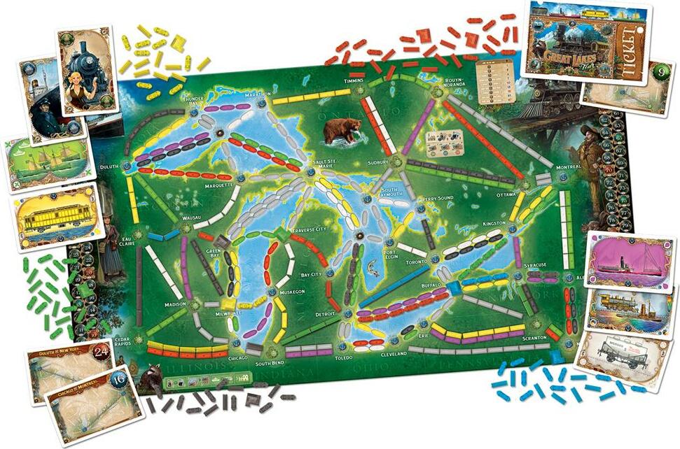 Ticket to Ride: Rails & Sails