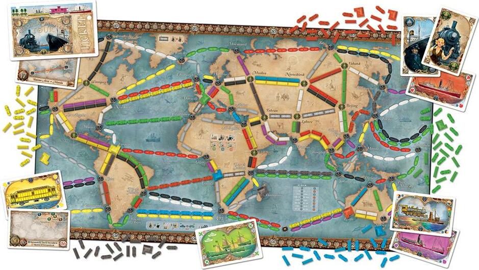 Ticket to Ride: Rails & Sails