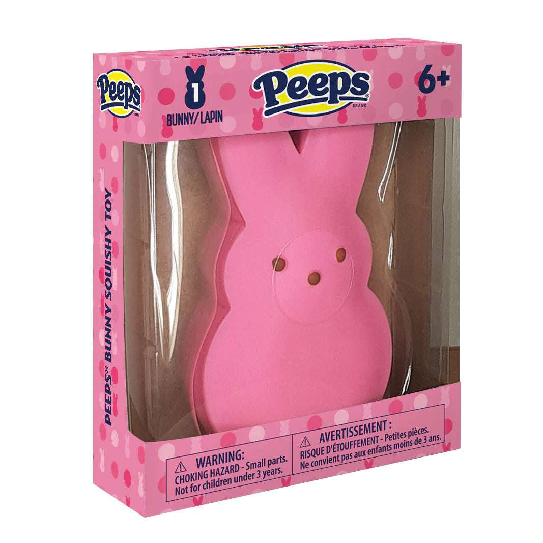Peeps Bunny Pink/Yellow/Blue Squishy