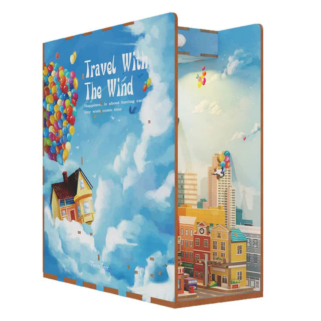 Travel with the Wind Bookend