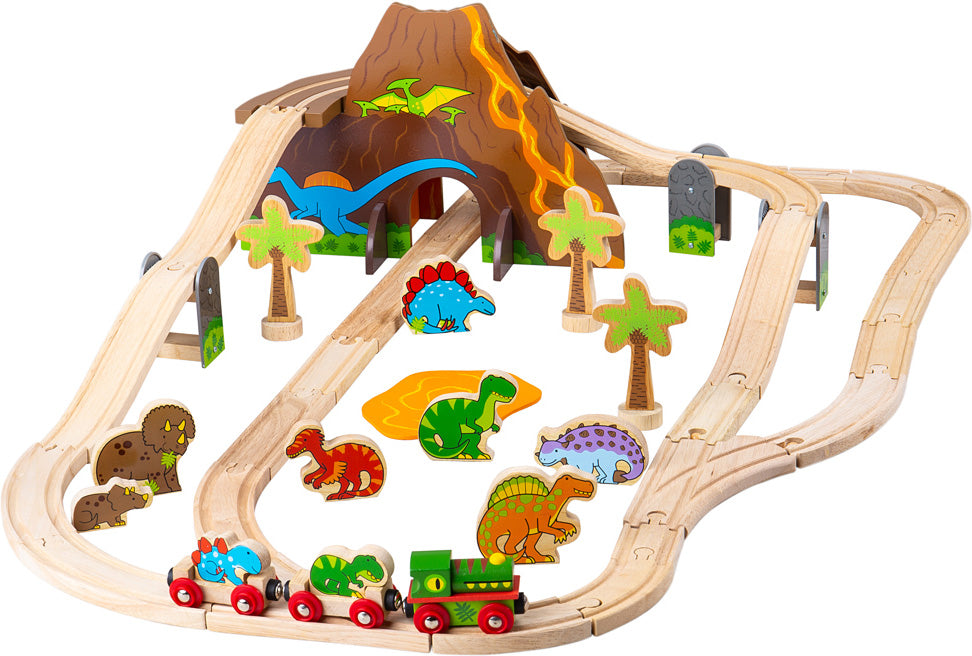 Dinosaur Railway Set