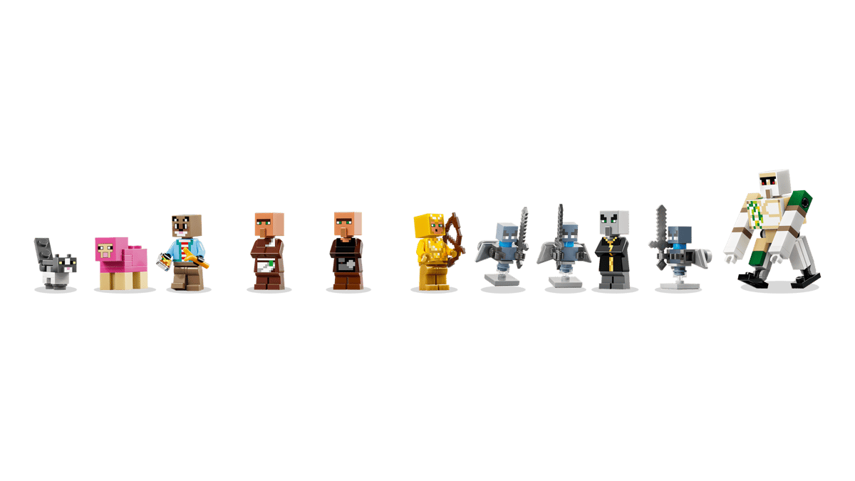 Minecraft Evoker Village Attack