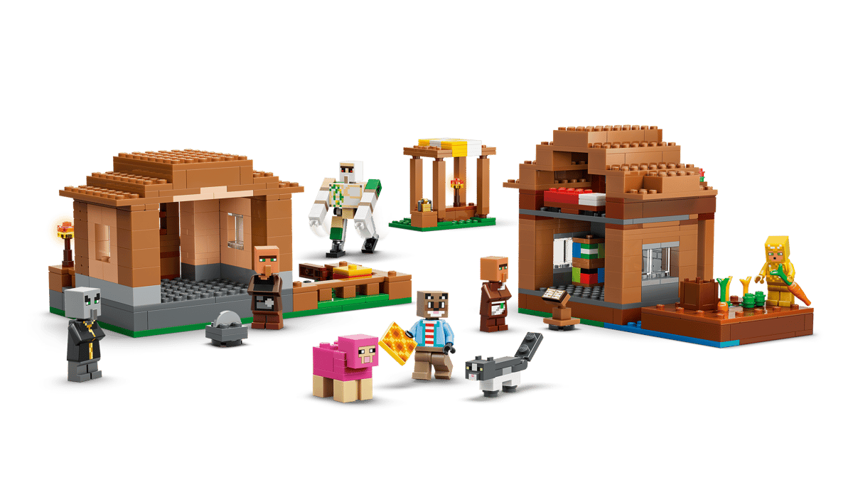Minecraft Evoker Village Attack