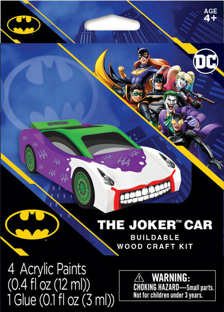 Joker Car Buildable Mini Kit