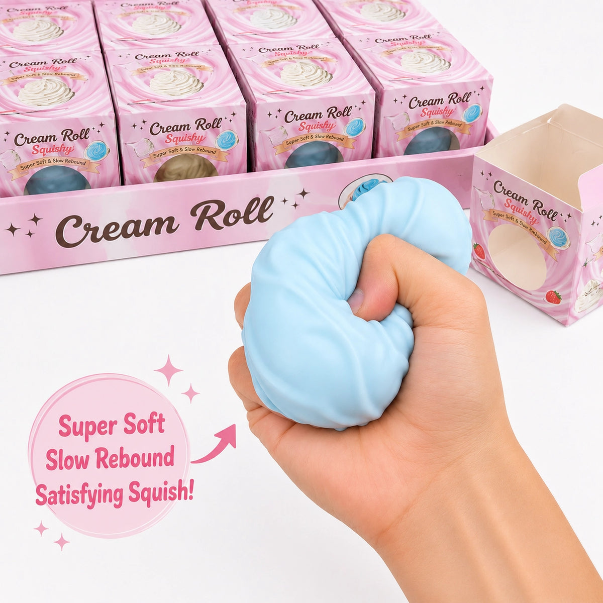 Creme Roll Squishy