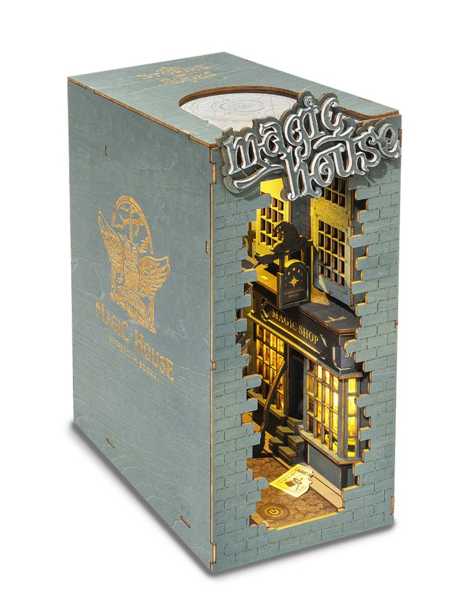 Magic House 3D Creative Bookend