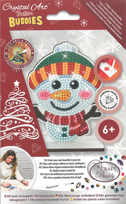 Crystal Art Snowman