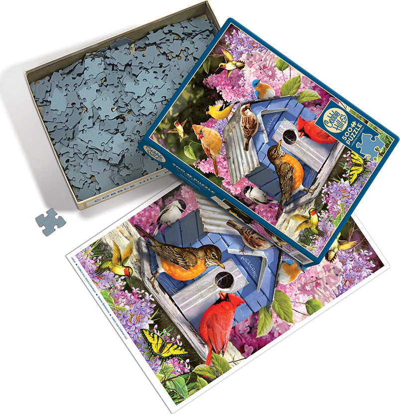 Spring Birdhouse puzzle (500 pc)