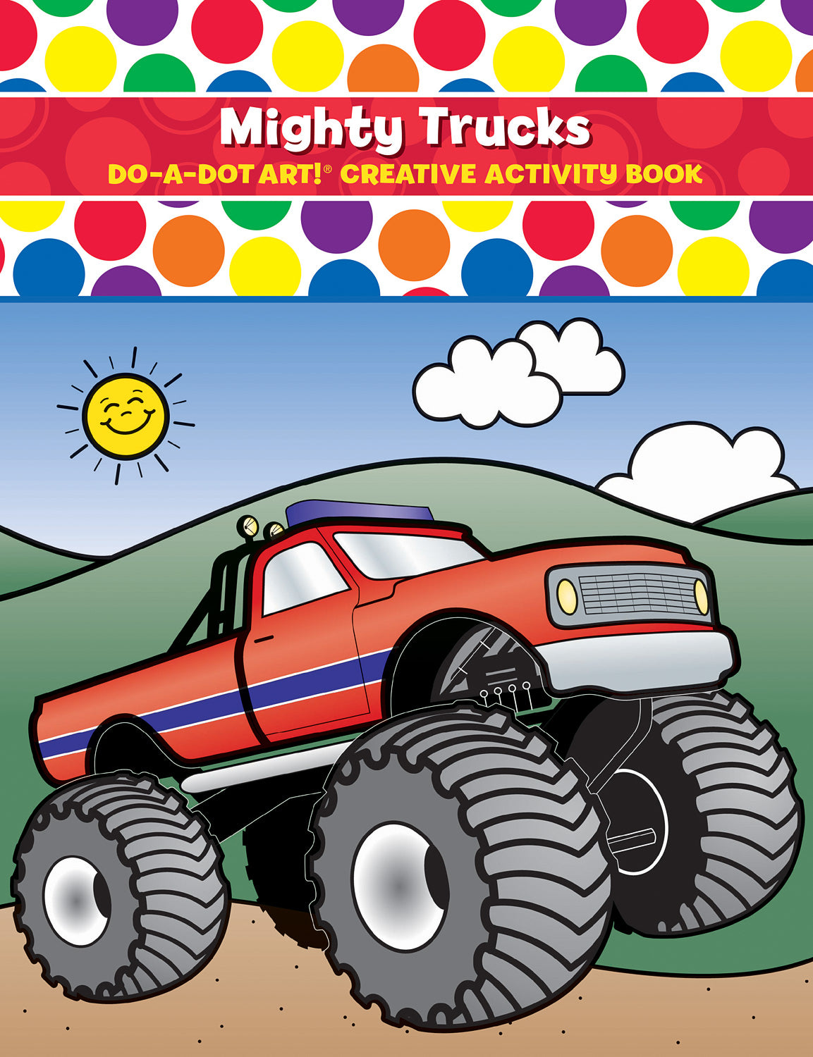 Do A Dot Art Mighty Trucks Activity Book