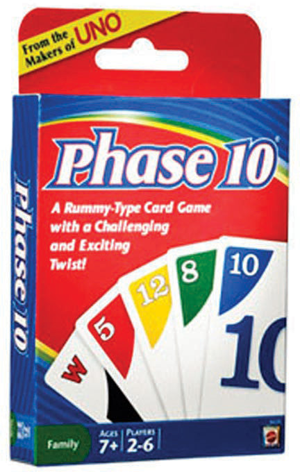 PHASE 10 Card Game