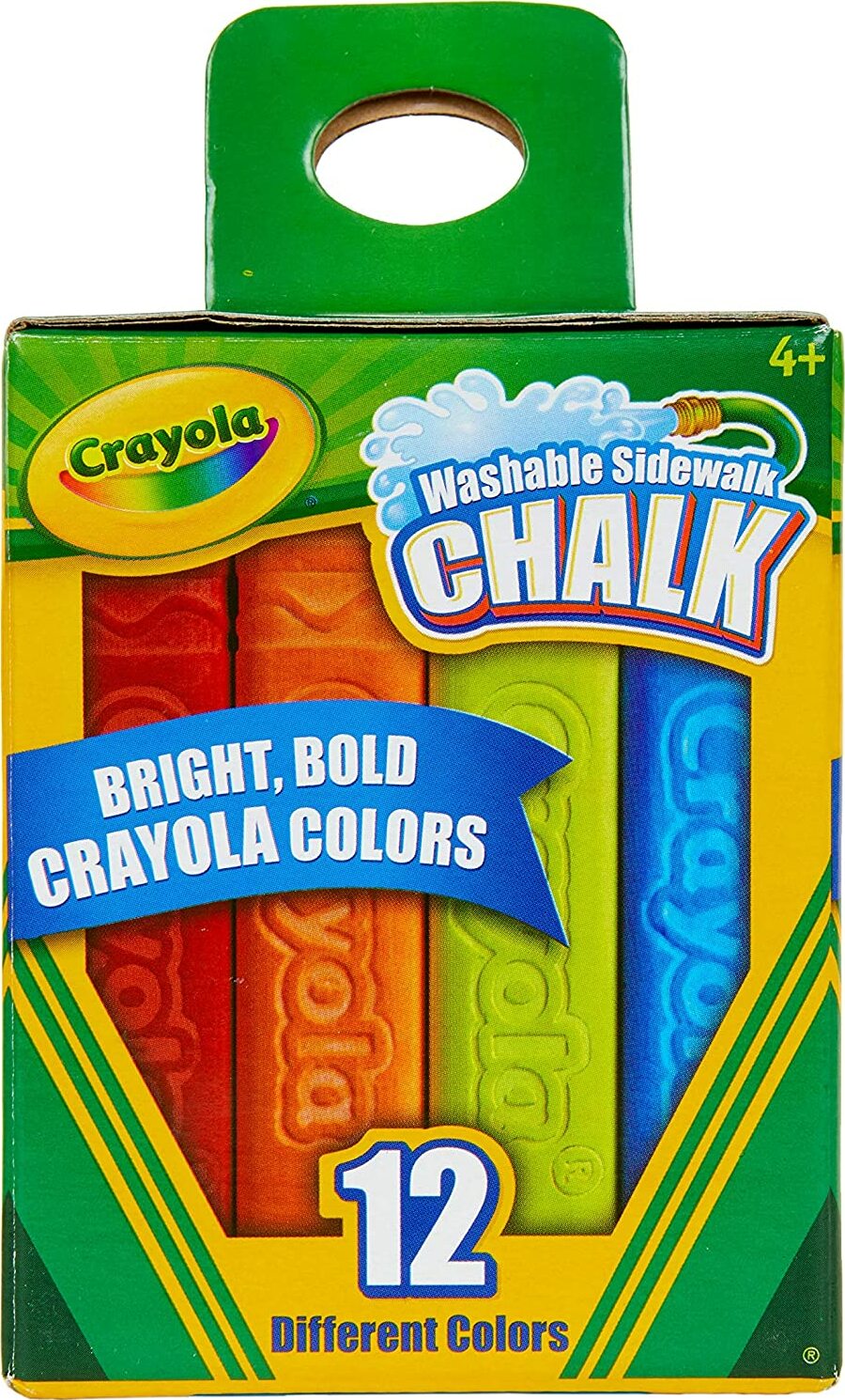 12 Ct. Washable Sidewalk Chalk