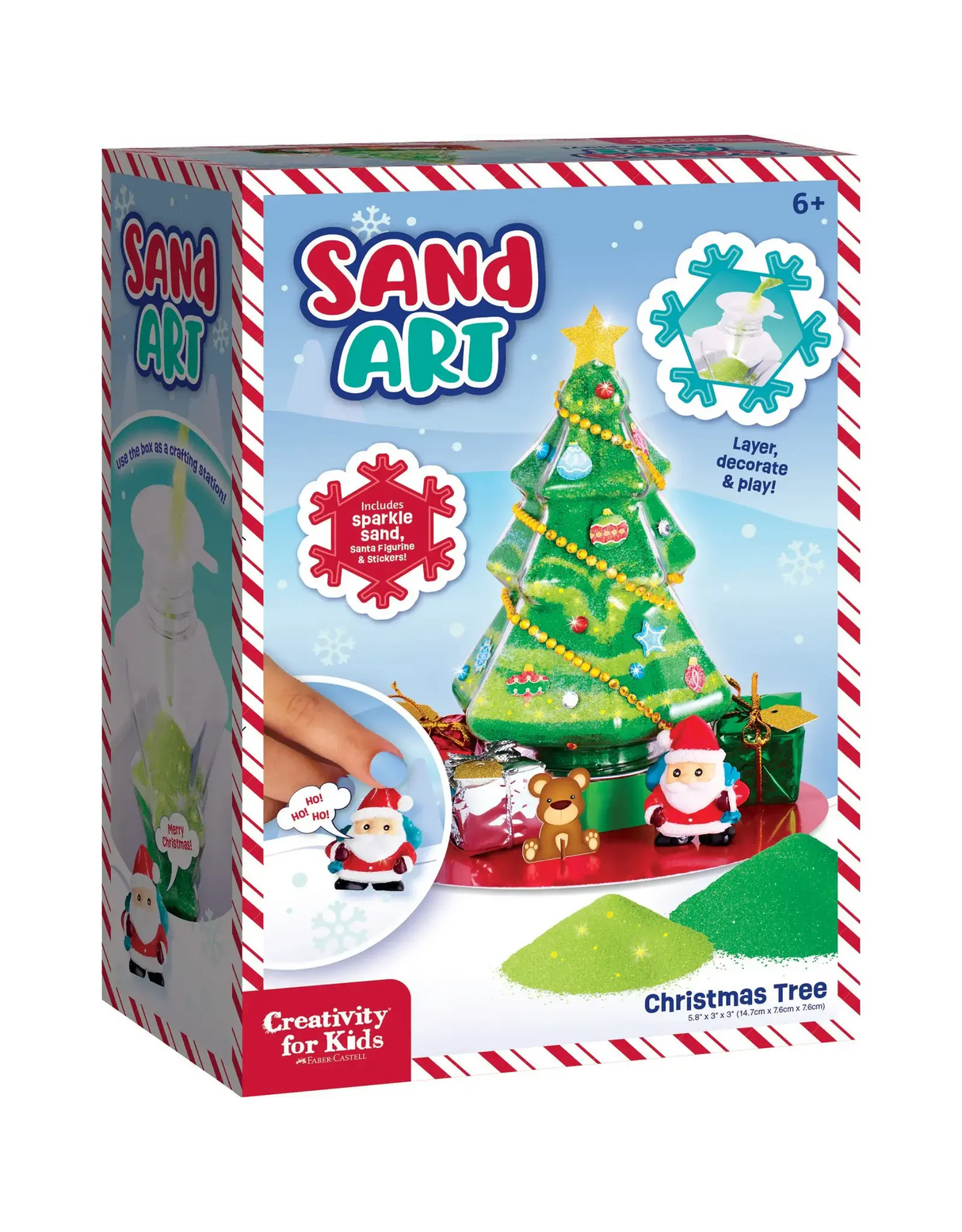 Sand Art Christmas Tree