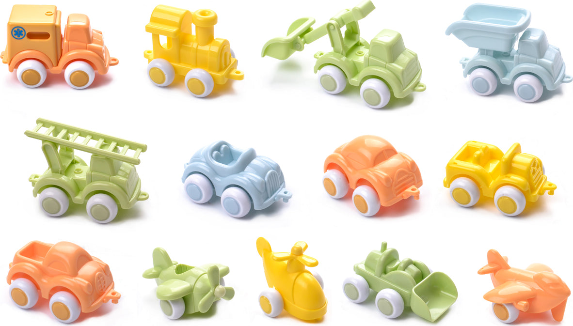 Ecoline Chubbies Vehicles - 13 Styles (Assorted)