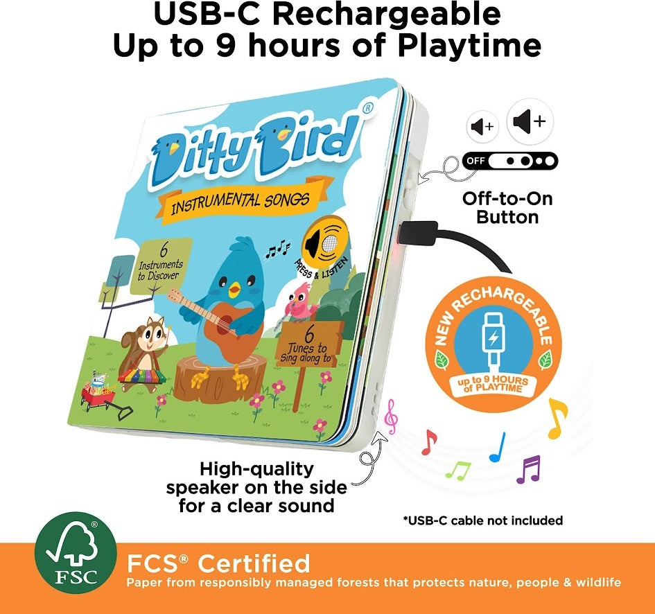 Ditty Bird: Musical Instruments