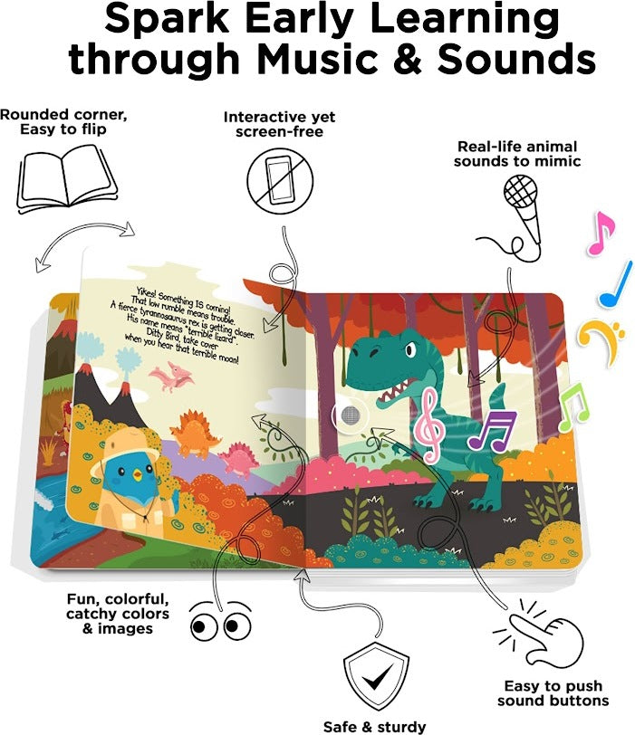 Ditty Bird: Dinosaur Sound Book