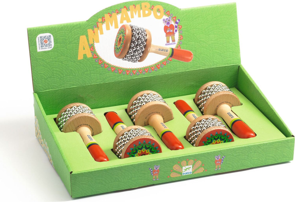 Animambo Mini Cabassa Musical Instrument