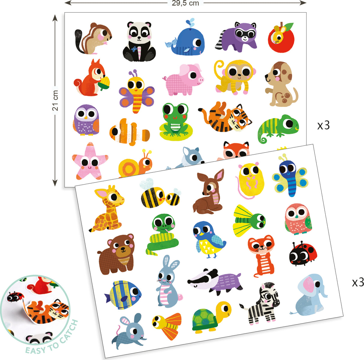 Pg Stickers Baby Animals